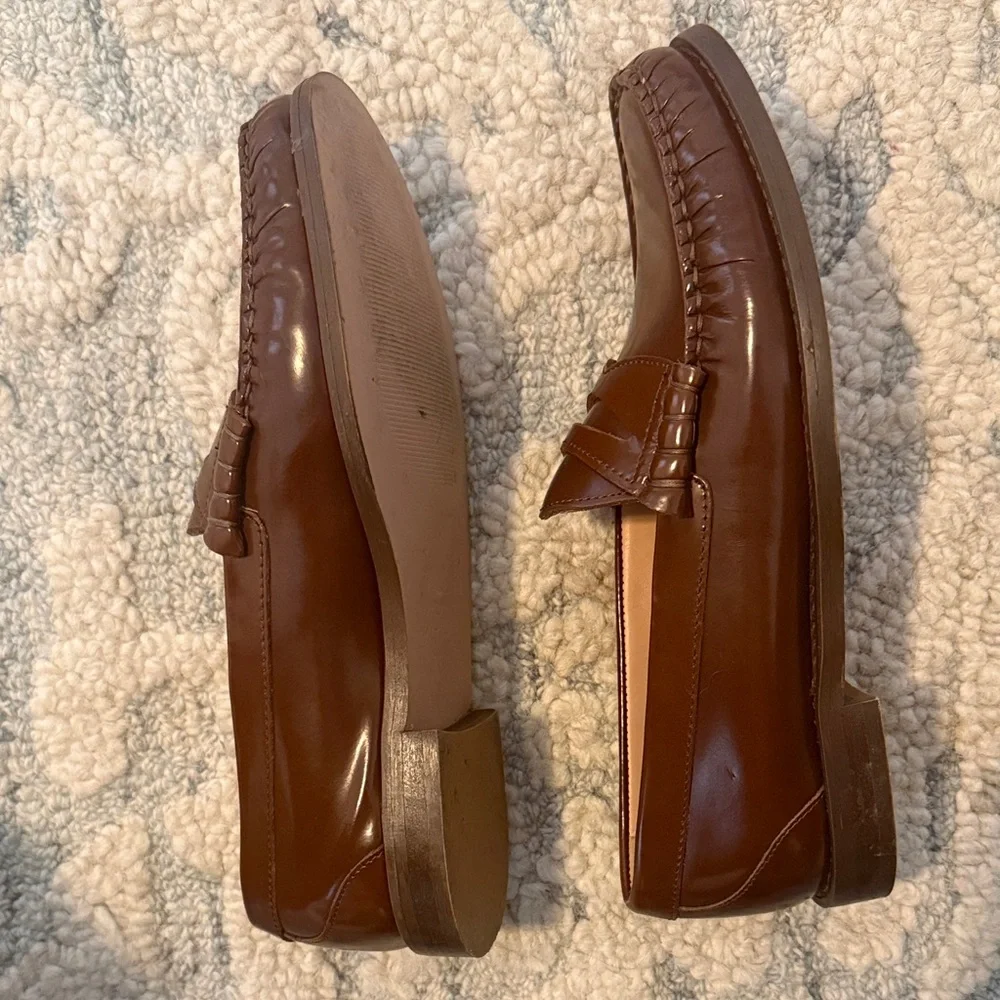 J. Crew Rowan Penny Loafers in leather - Picture 2 of 7